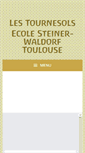 Mobile Screenshot of ecolesteinertoulouse.org